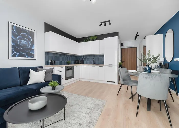 شقة Eleganckie We Wroclawiu Z Parkingiem I Biurkiem Do Pracy Zdalnej By Renters