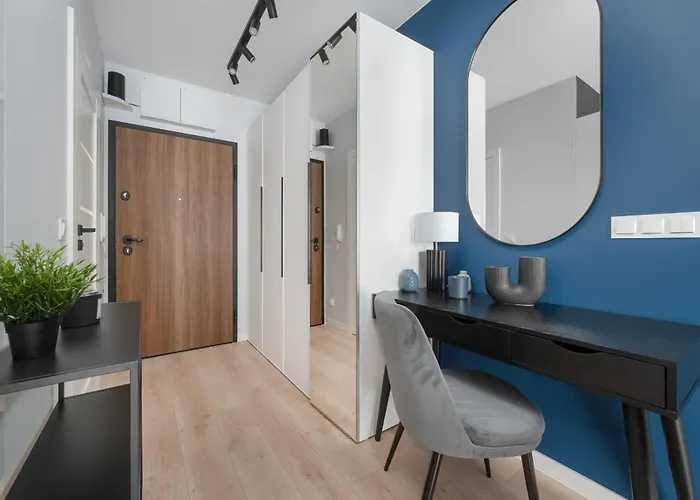 شقة Eleganckie We Wroclawiu Z Parkingiem I Biurkiem Do Pracy Zdalnej By Renters *