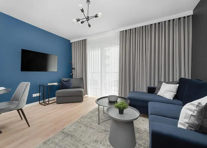 Apartament Eleganckie We Wrocławiu Z Parkingiem I Biurkiem Do Pracy Zdalnej By Renters