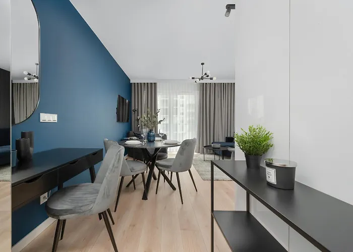 Eleganckie We Wrocławiu Z Parkingiem I Biurkiem Do Pracy Zdalnej By Renters Apartament Wrocław